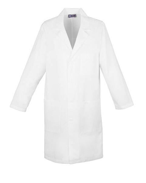 40" Unisex Lab Coat Antimicrobial w/ Fluid Barrier 1346AB