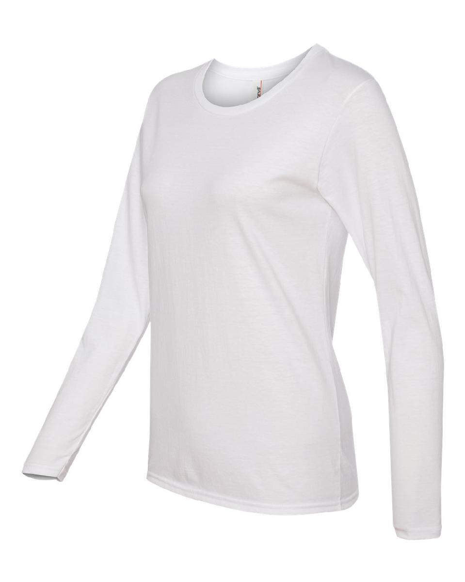 Anvil - Women’s Lightweight Long Sleeve T-Shirt - 884L
