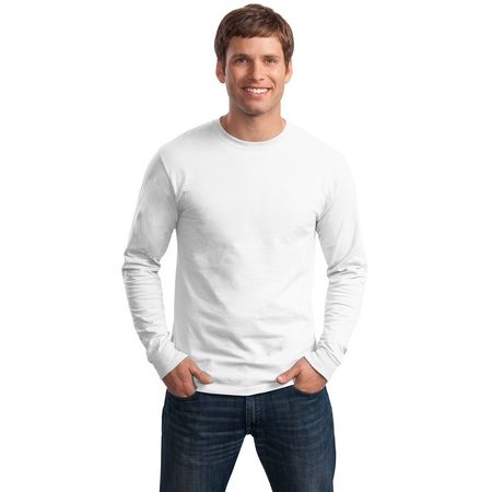 Hanes - Tagless 100% Cotton Long Sleeve T-Shirt.  5586