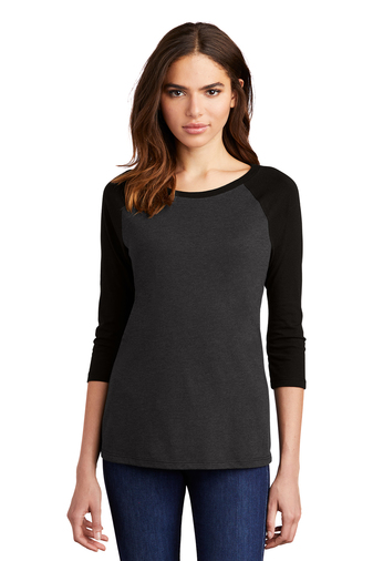 District ® Women’s Perfect Tri ® 3/4-Sleeve Raglan. DM136L