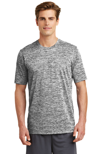 Sport-Tek PosiCharge Electric Heather Tee. ST390