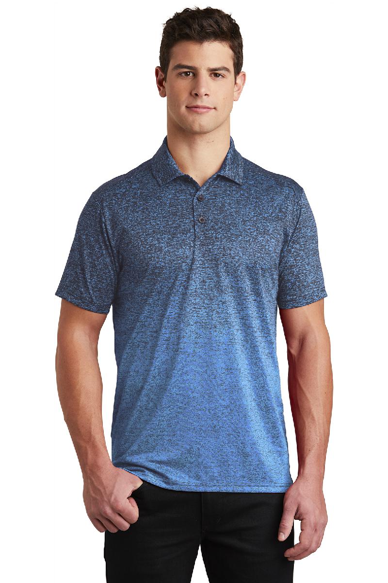 Sport-Tek ® Ombre Heather Polo