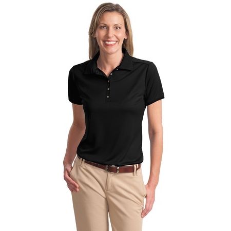 Port Authority - Ladies Poly-Bamboo Charcoal Birdseye Jacquard Polo. L498