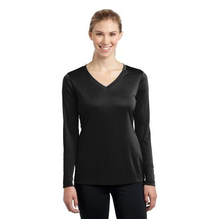 Sport-Tek &#174;  Ladies Long Sleeve V-Neck Competitor&#153; Tee. LST353LS