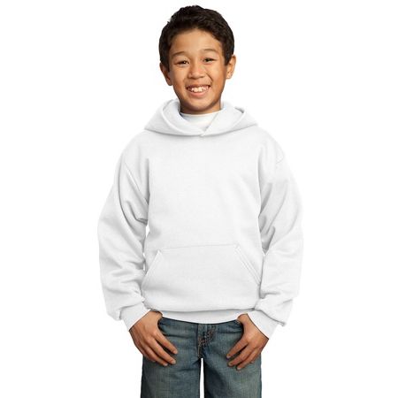 Port & Company - Youth Pullover Hooded Sweatshirt.  PC90YH