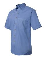 Sierra Pacific - Short Sleeve Cotton Twill Shirt - 0201