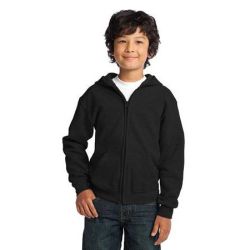 Gildan Youth Heavy Blend &#153;  Full-Zip Hooded Sweatshirt. 18600B