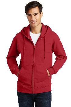 Unisex Port & Company &#174;  Fan Favorite Fleece Full-Zip Hooded Sweatshirt. PC850ZH