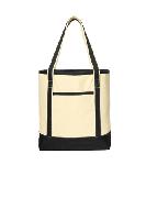 Port Authority &#174;  Large Cotton Canvas Boat Tote. BG413