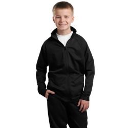 Sport-Tek - Youth Tricot Track Jacket. YST90